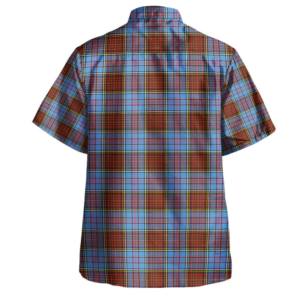 Scottish Anderson Modern Clan Badge Tartan Hawaiian Shirt - Image 3