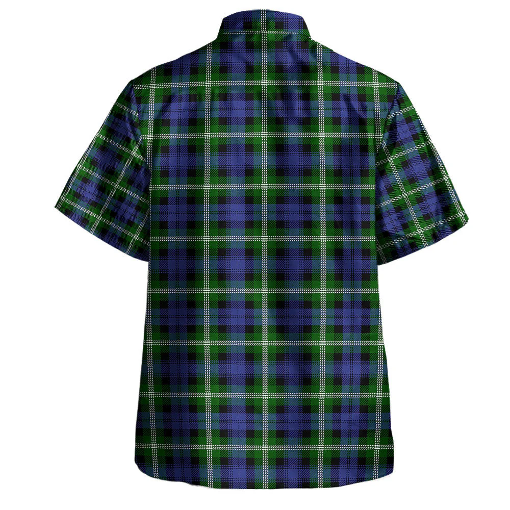 Scottish Baillie Modern Clan Badge Tartan Hawaiian Shirt - Image 3