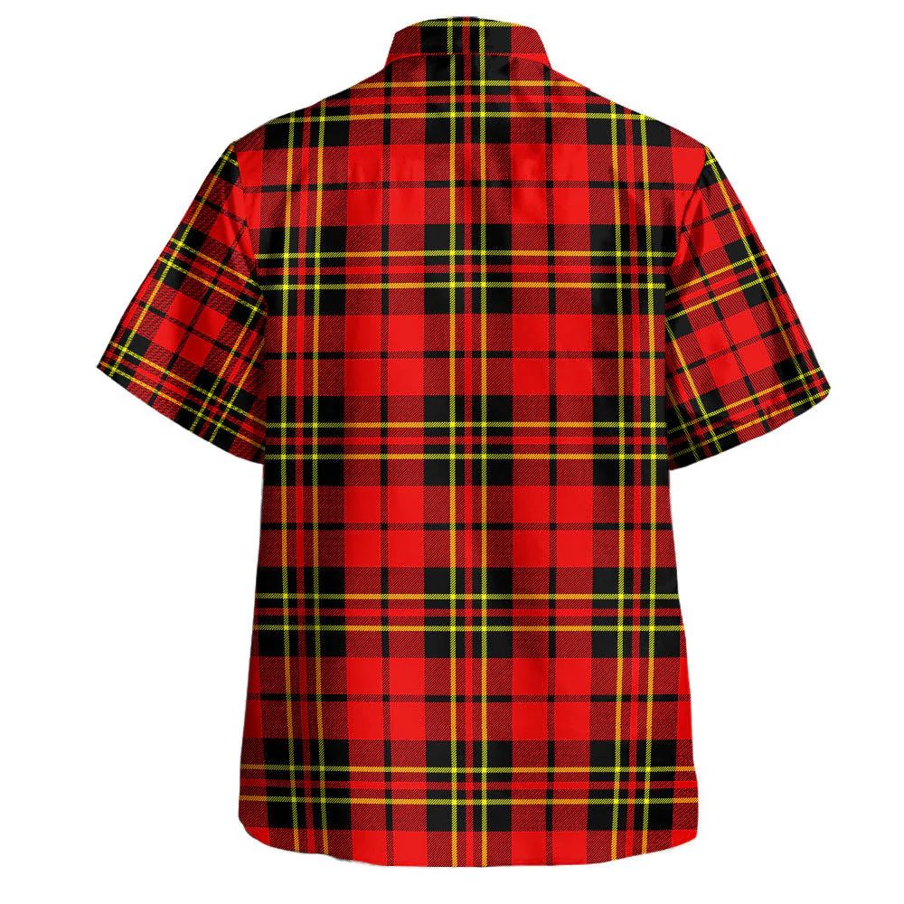 Scottish Brodie Modern Clan Badge Tartan Hawaiian Shirt - Image 3
