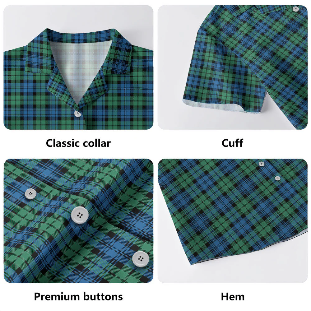 Scottish Campbell Ancient 02 Clan Badge Tartan Hawaiian Shirt - Image 4