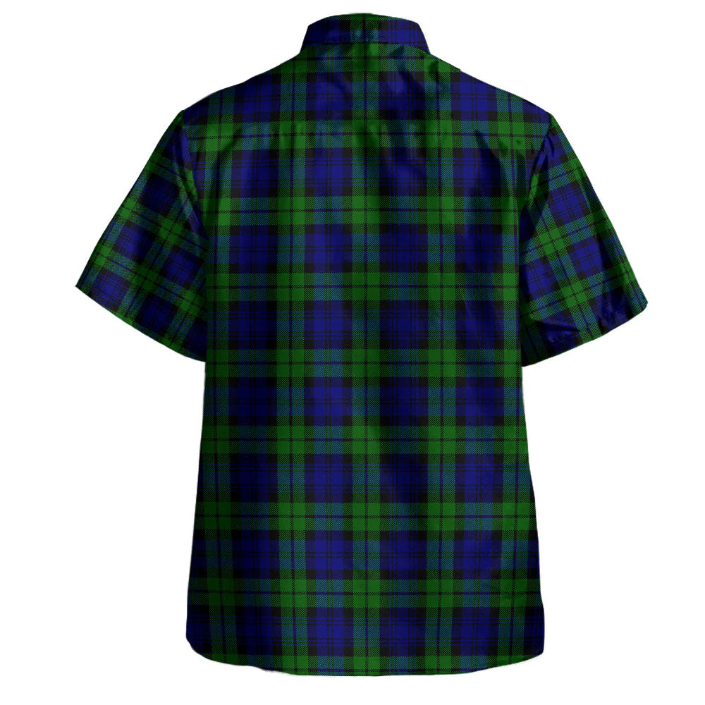 Scottish Campbell Modern Clan Badge Tartan Hawaiian Shirt - Image 3