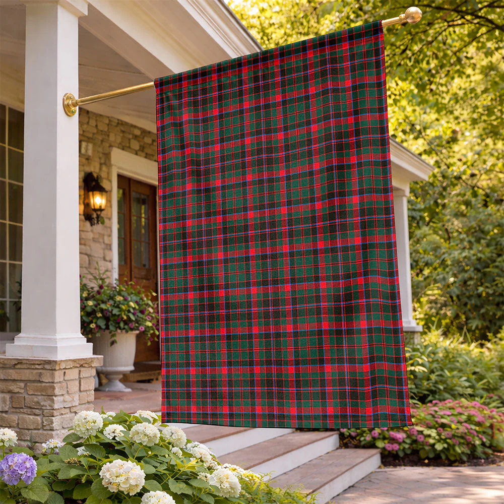 Scottish Cumming Hunting Modern Clan Badge Tartan Flag Parade Vertical Style - Image 2