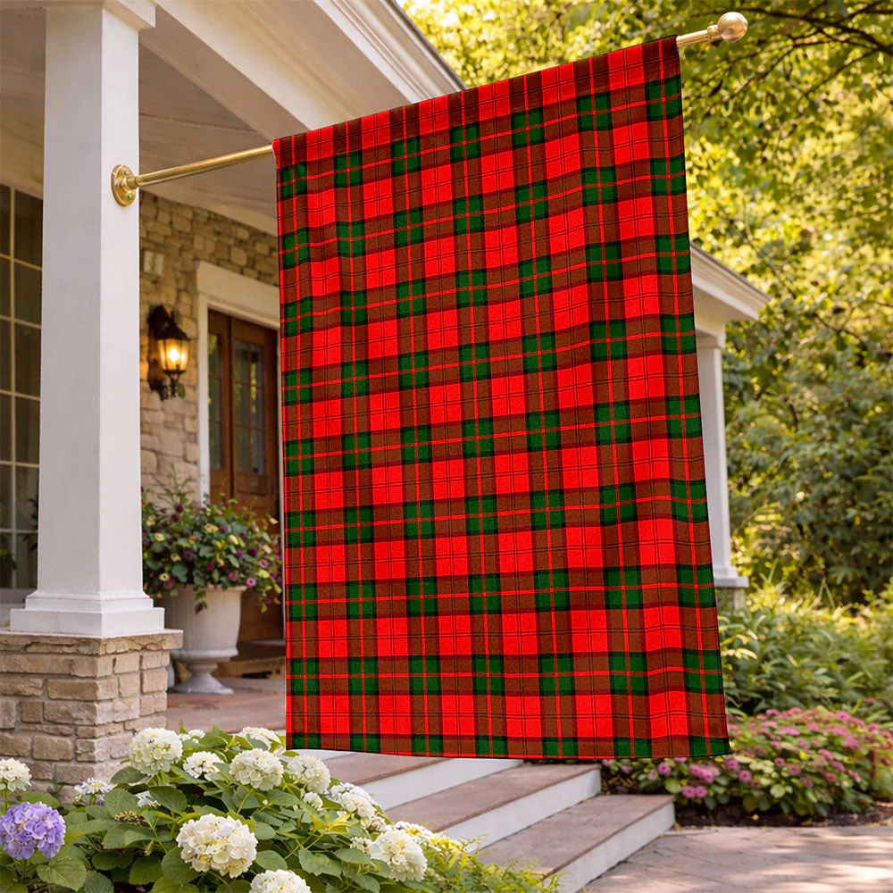 Scottish Dunbar Modern Clan Badge Tartan Flag Parade Vertical Style - Image 2