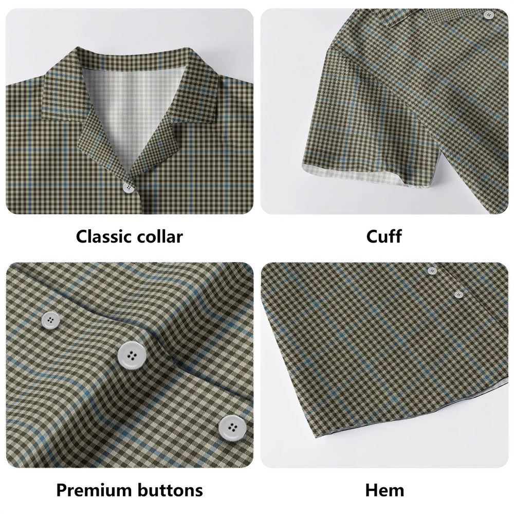 Scottish Haig Check Clan Badge Tartan Hawaiian Shirt - Image 4
