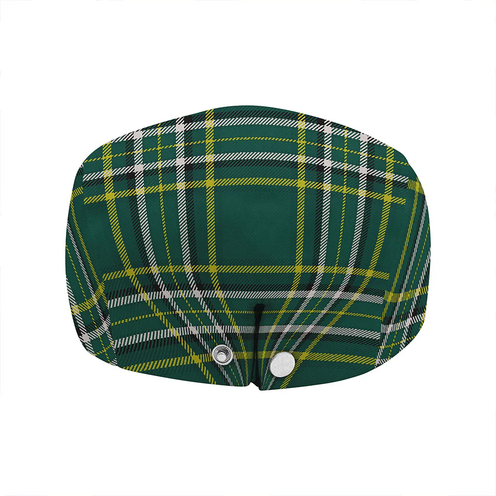 Irish Galwey Family Crest Tartan Flat Cap - Image 5