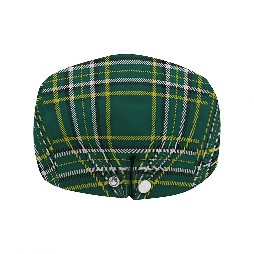 Irish Thomas Family Crest Tartan Flat Cap - Image 5