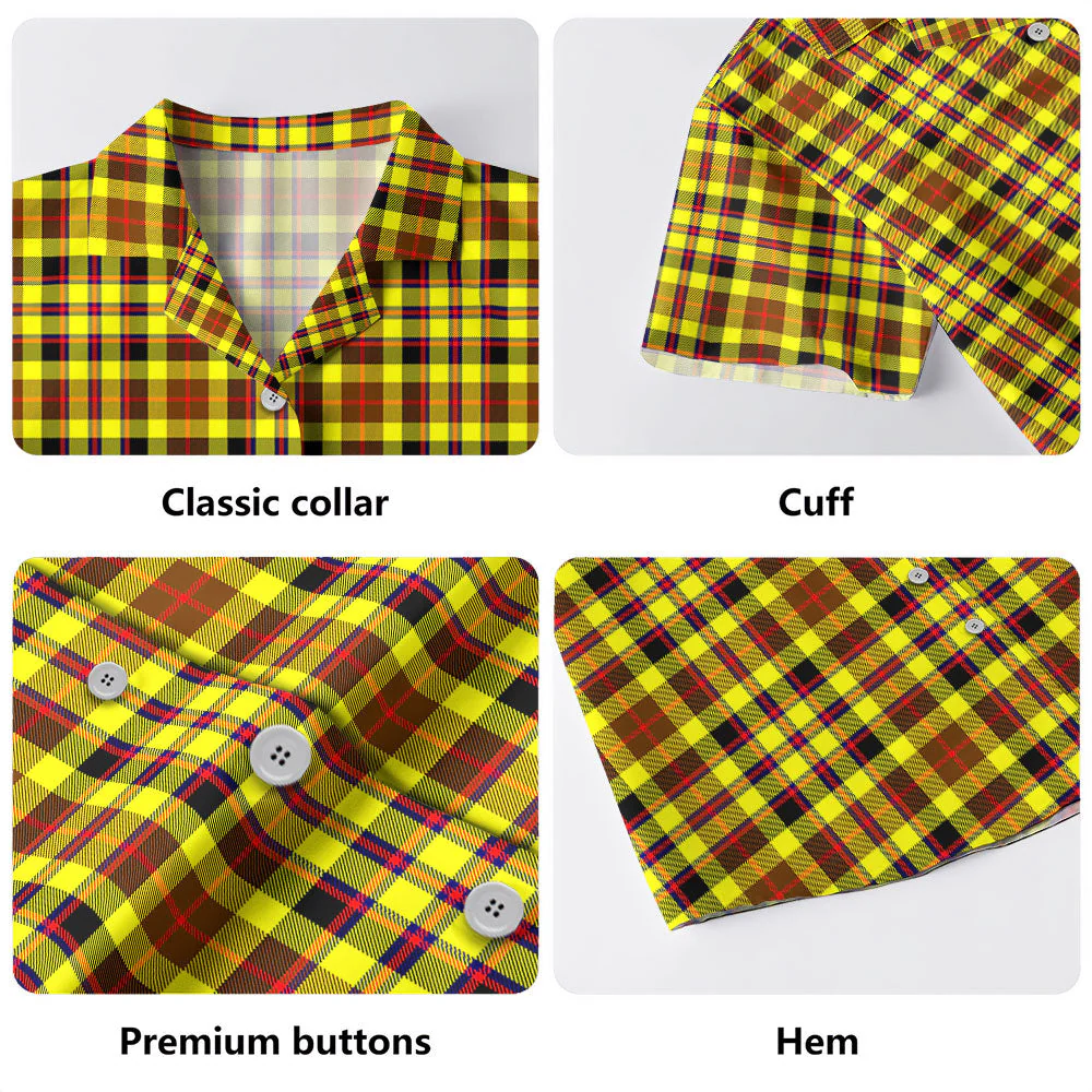 Scottish Jardine Clan Badge Tartan Hawaiian Shirt - Image 4