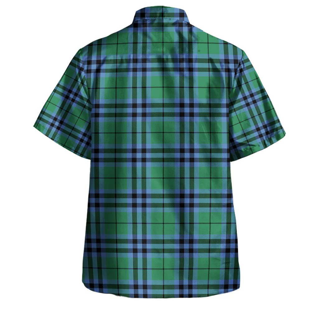 Scottish Keith Ancient Clan Badge Tartan Hawaiian Shirt - Image 3