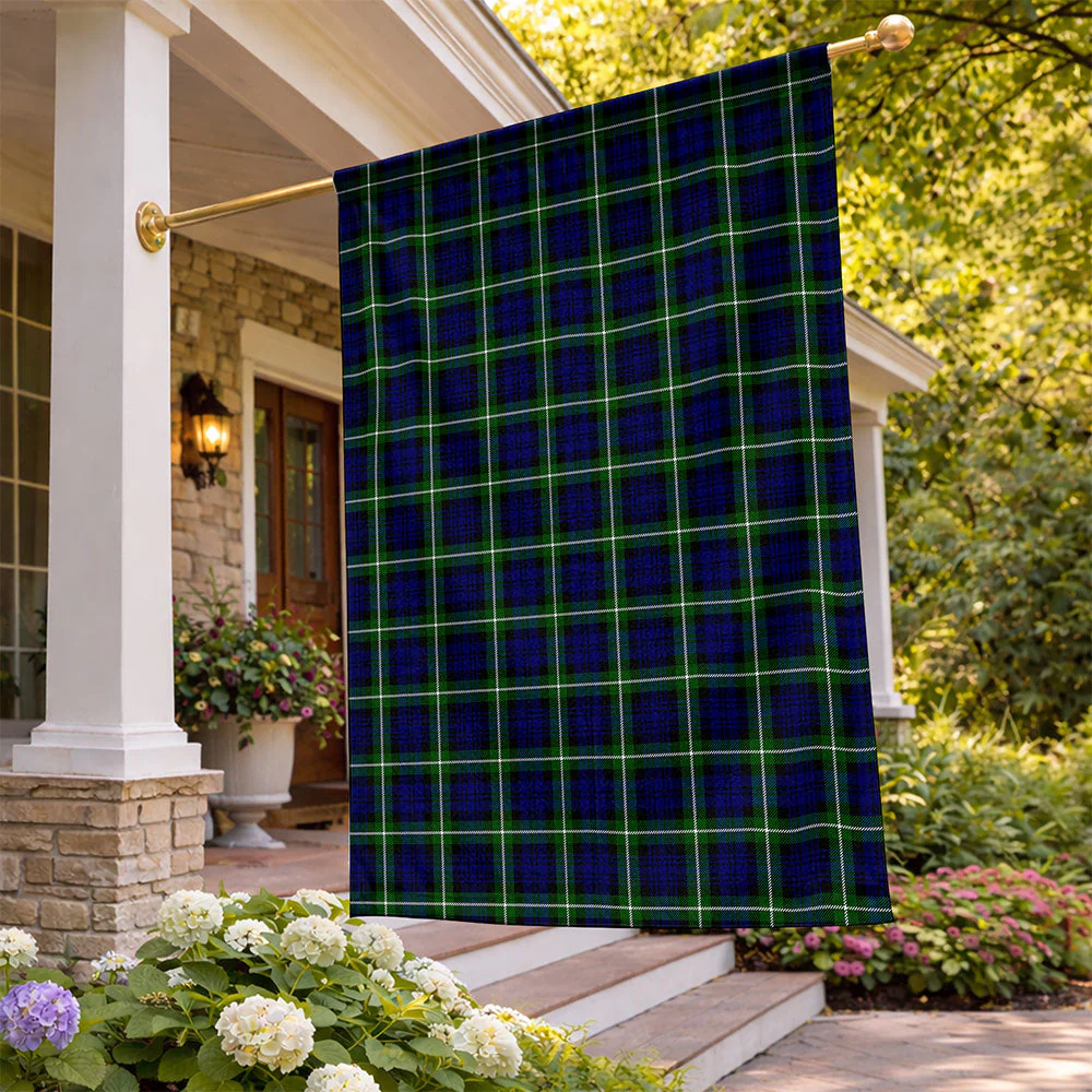 Scottish Lamont Modern Clan Badge Tartan Flag Parade Vertical Style - Image 2