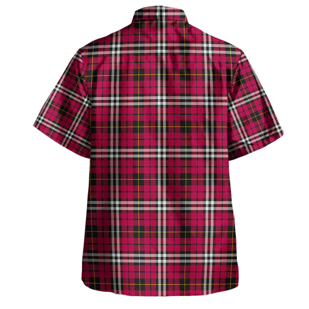 Scottish Little Clan Badge Tartan Hawaiian Shirt - Image 3