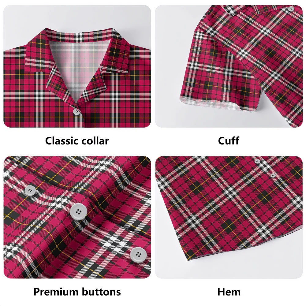 Scottish Little Clan Badge Tartan Hawaiian Shirt - Image 4