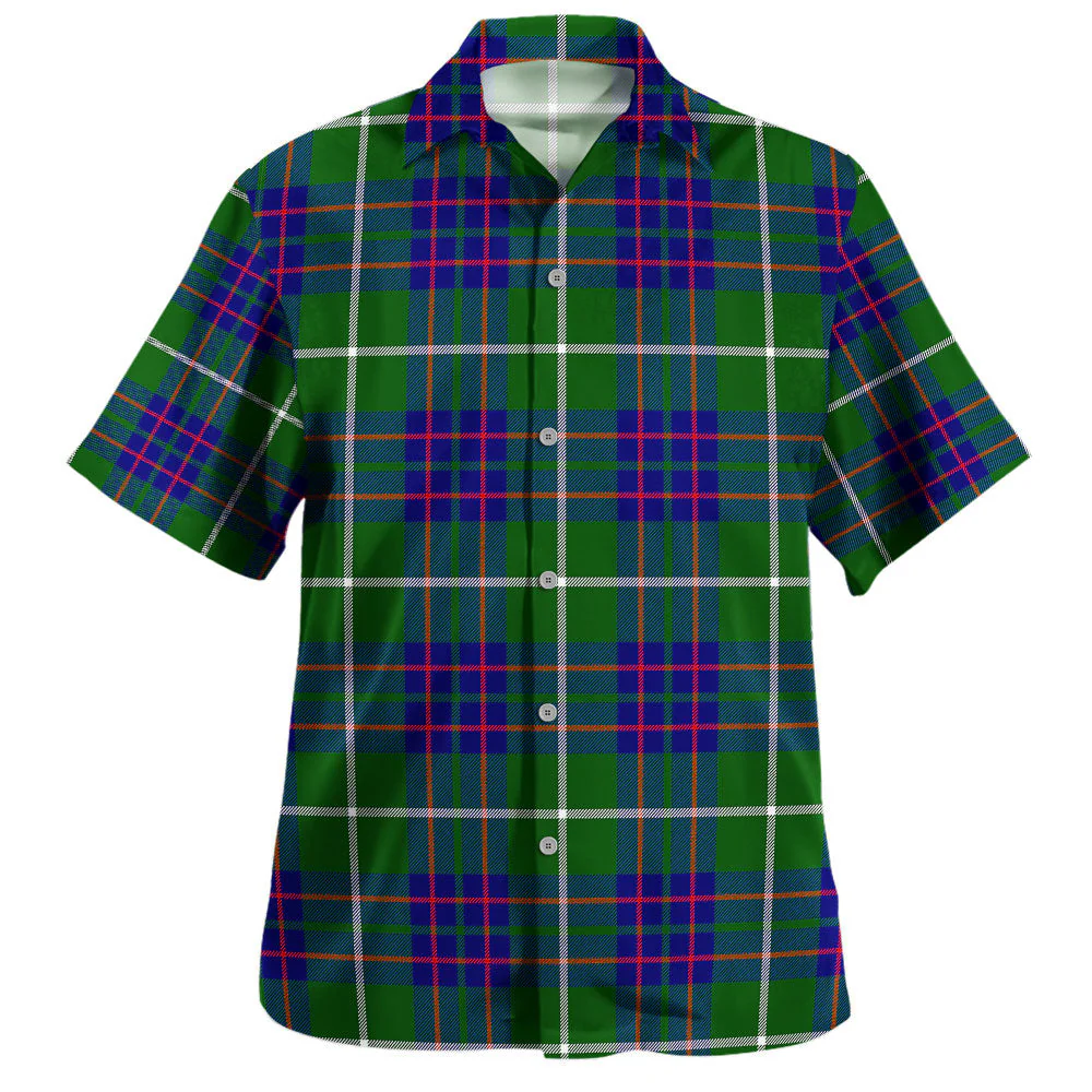 Scottish MacIntyre Hunting Modern Clan Badge Tartan Hawaiian Shirt