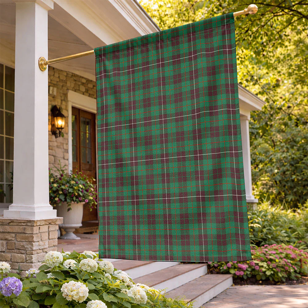 Scottish MacKinnon Hunting Ancient Clan Badge Tartan Flag Parade Vertical Style - Image 2