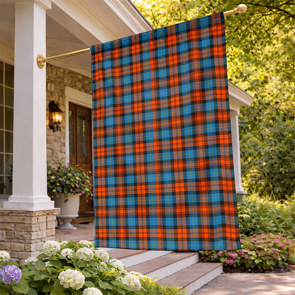 Scottish MacLachlan Ancient Clan Badge Tartan Flag Parade Vertical Style - Image 2