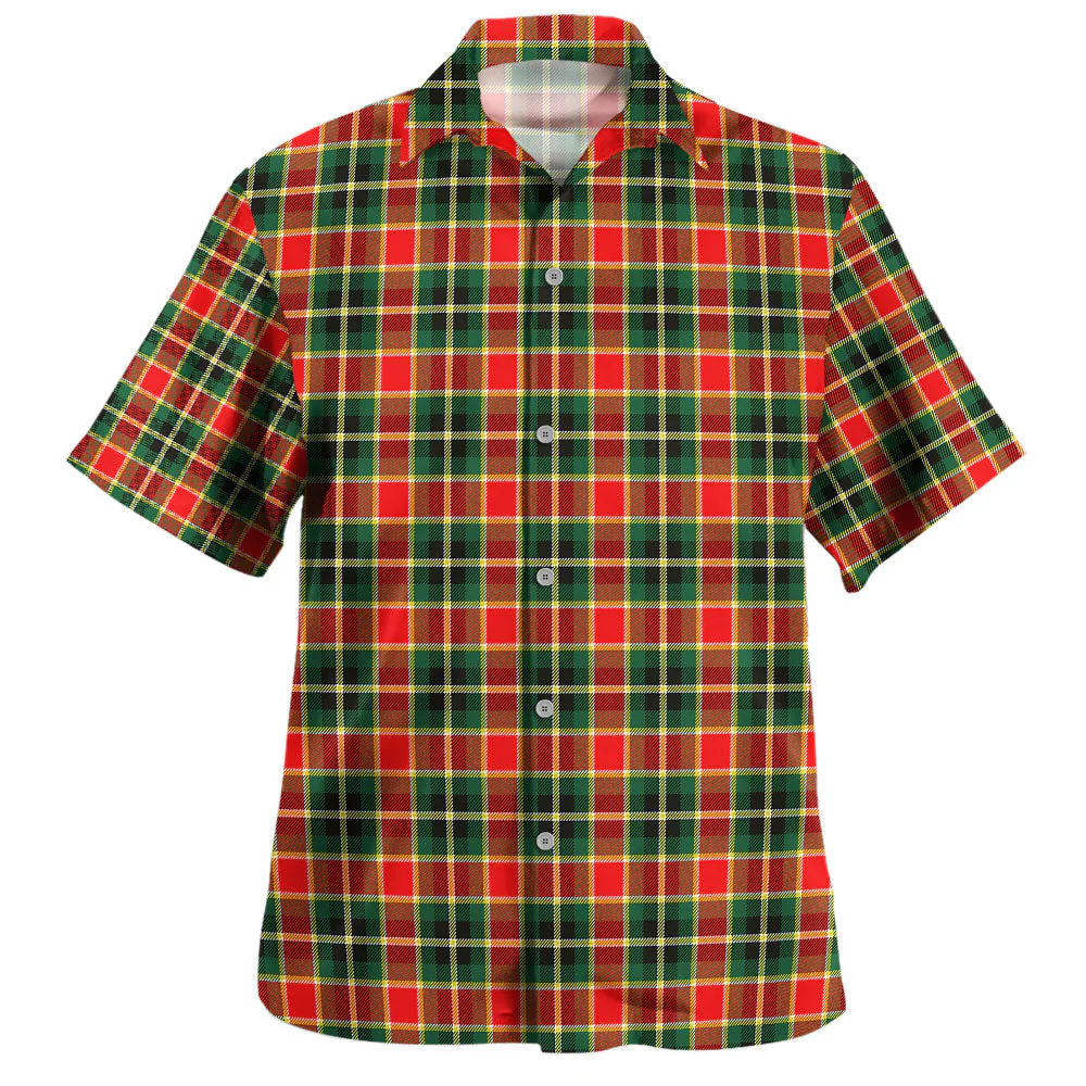 Scottish MacLachlan Hunting Modern Clan Badge Tartan Hawaiian Shirt