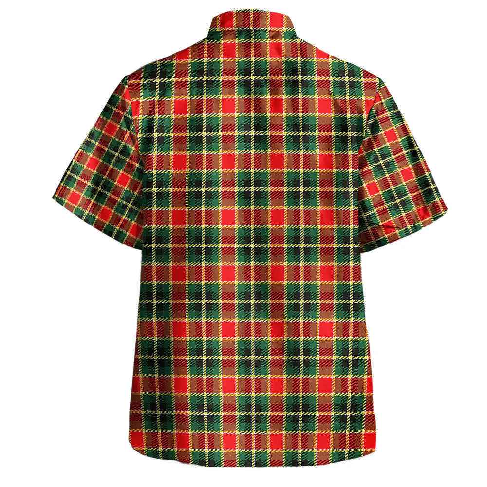 Scottish MacLachlan Hunting Modern Clan Badge Tartan Hawaiian Shirt - Image 3