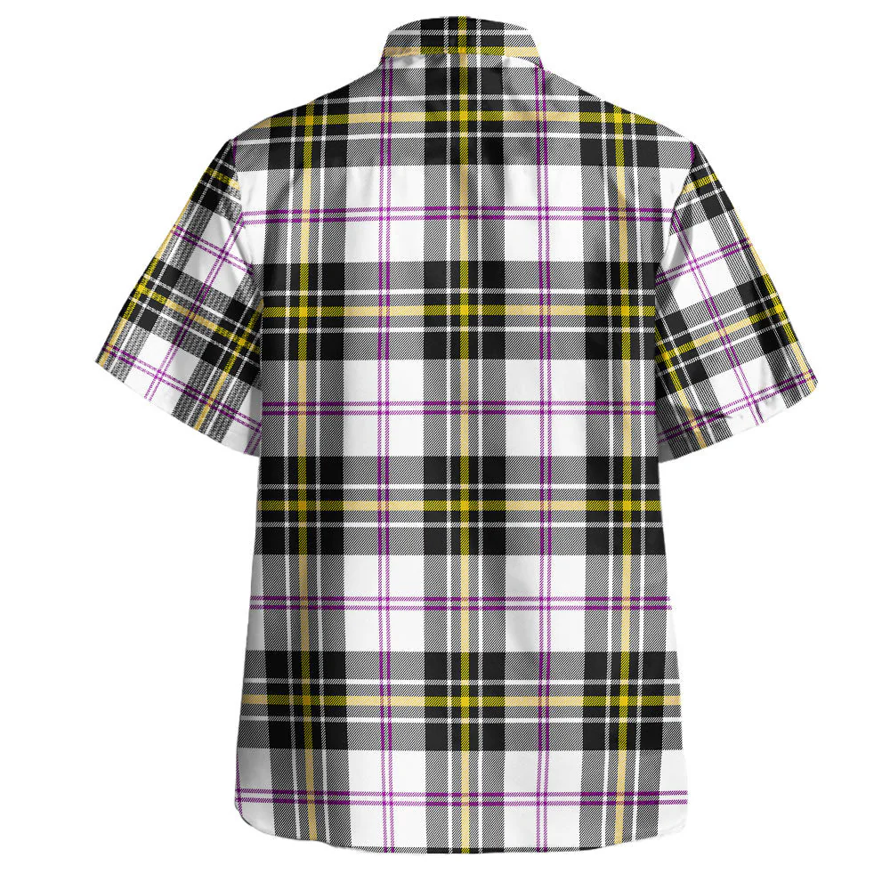 Scottish MacPherson Dress Modern Clan Badge Tartan Hawaiian Shirt - Image 3