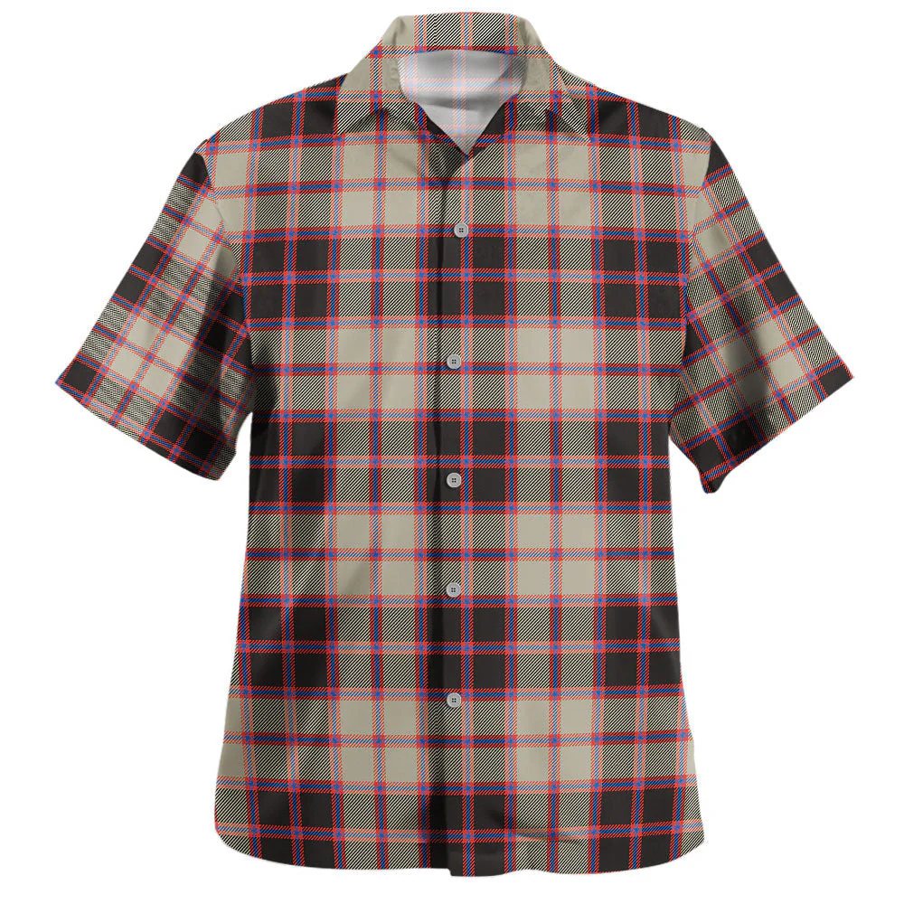 Scottish MacPherson Hunting Ancient Clan Badge Tartan Hawaiian Shirt
