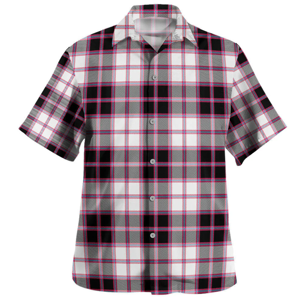 Scottish MacPherson Hunting Modern Clan Badge Tartan Hawaiian Shirt