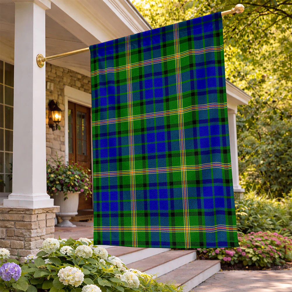 Scottish Maitland Clan Badge Tartan Flag Parade Vertical Style - Image 2