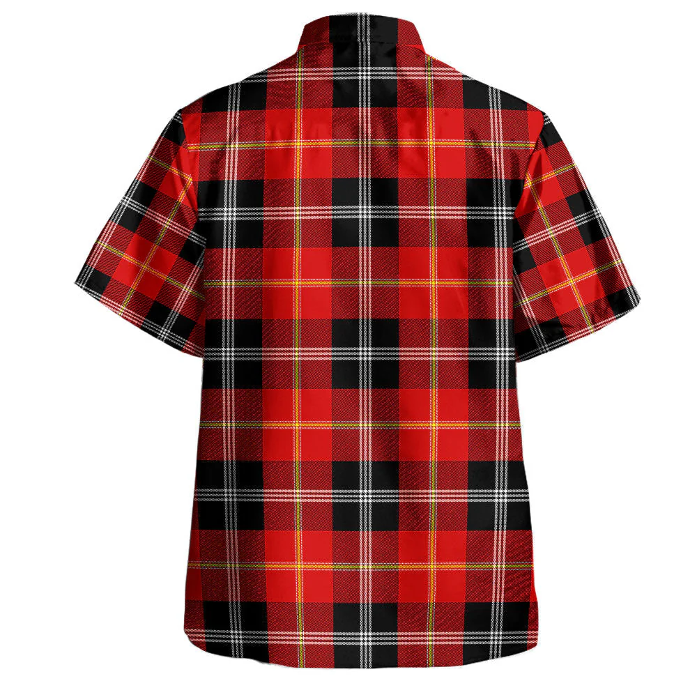 Scottish Marjoribanks Clan Badge Tartan Hawaiian Shirt - Image 3
