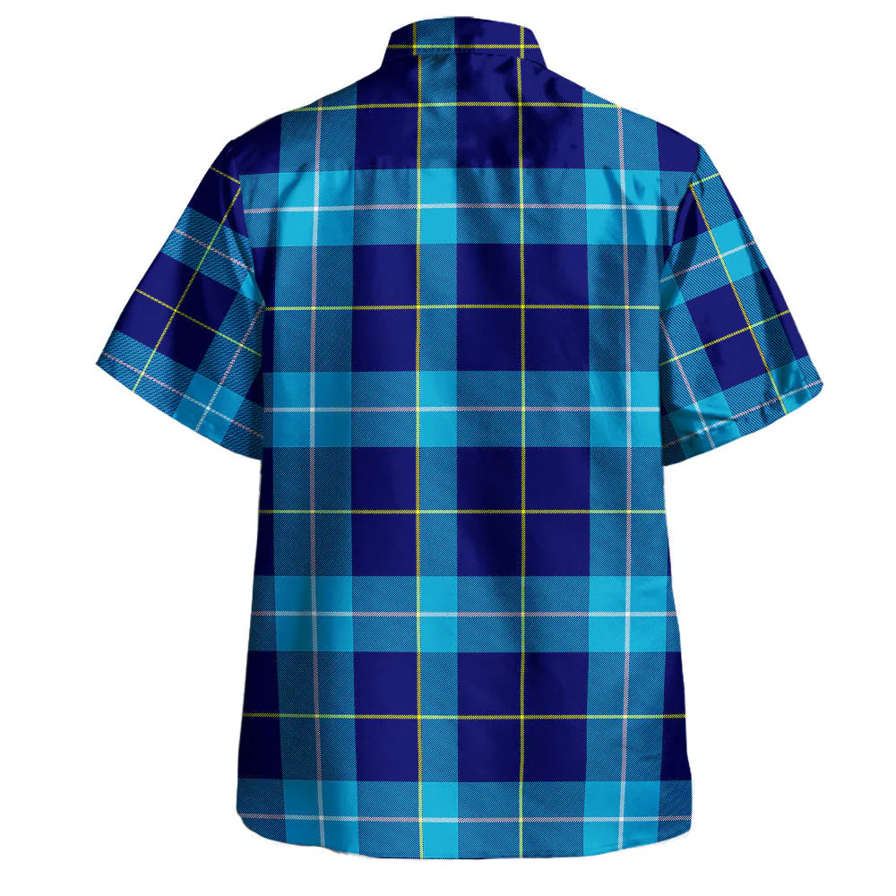 Scottish McKerrell Clan Badge Tartan Hawaiian Shirt - Image 3