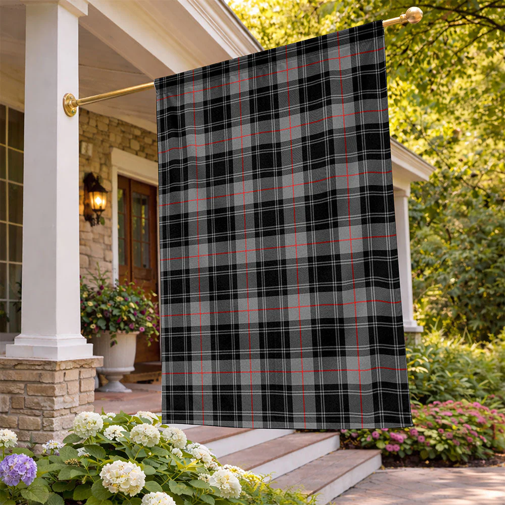 Scottish Moffat Modern Clan Badge Tartan Flag Parade Vertical Style - Image 2