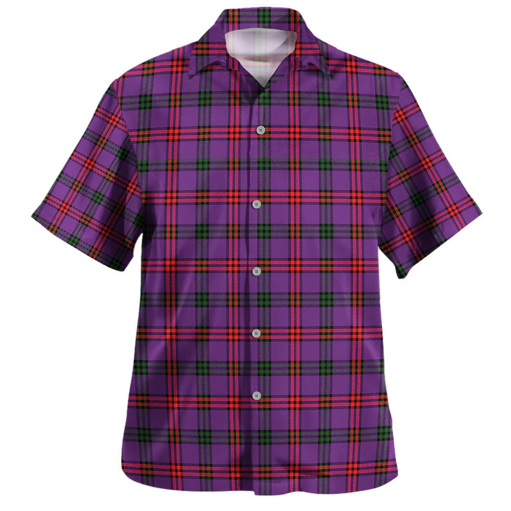 Scottish Montgomery Modern Clan Badge Tartan Hawaiian Shirt