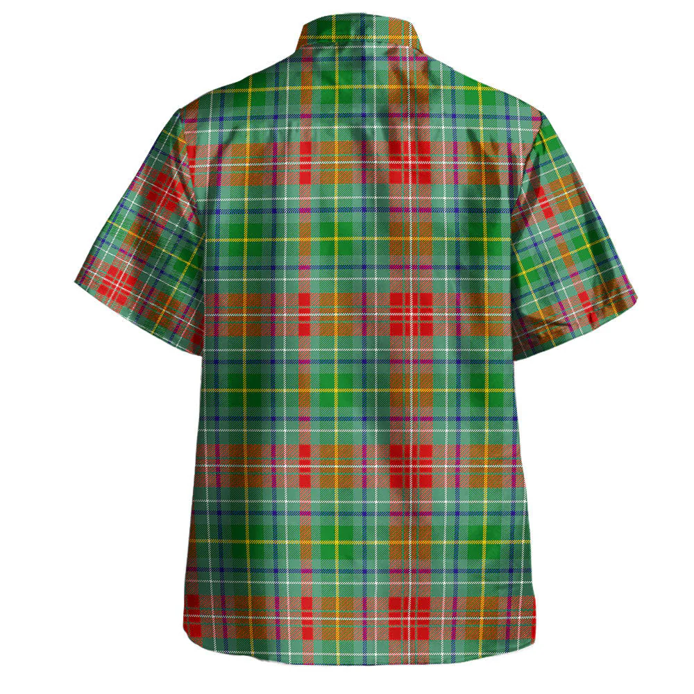 Scottish Muirhead Clan Badge Tartan Hawaiian Shirt - Image 3