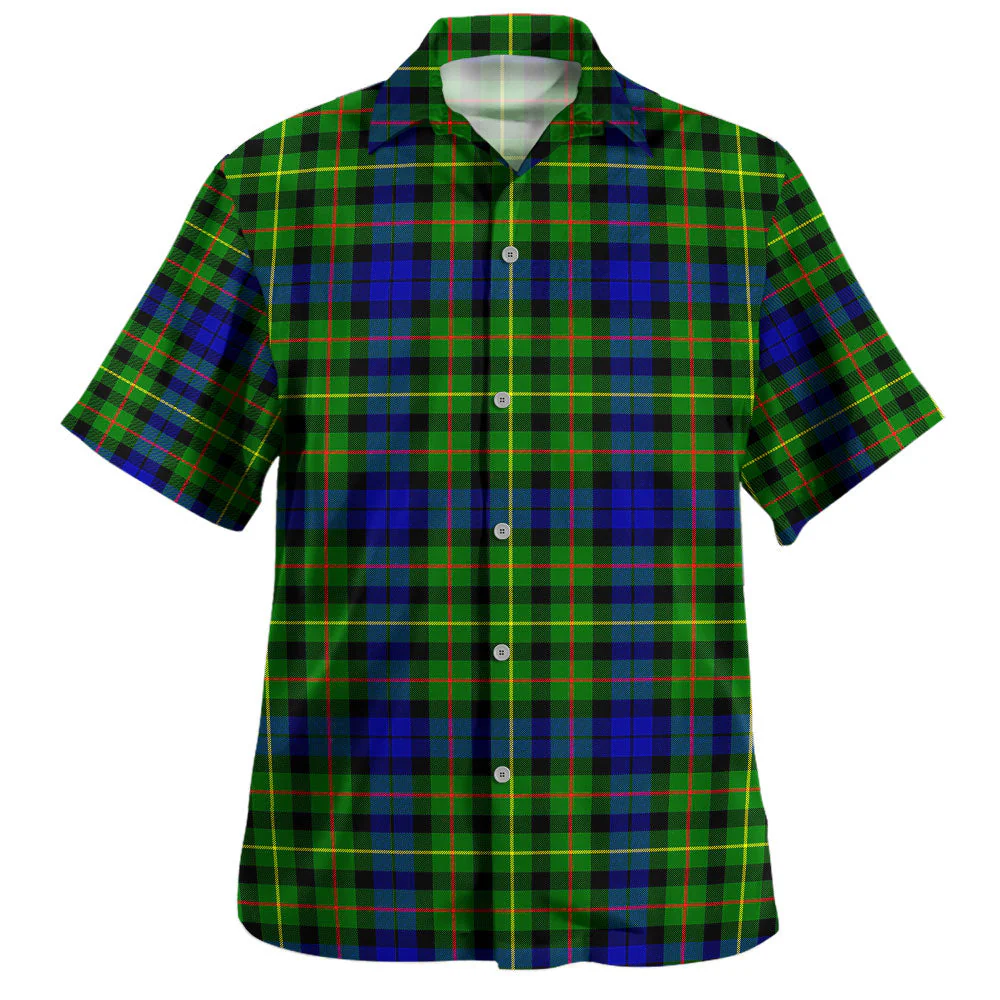 Scottish Rollo Modern Clan Badge Tartan Hawaiian Shirt
