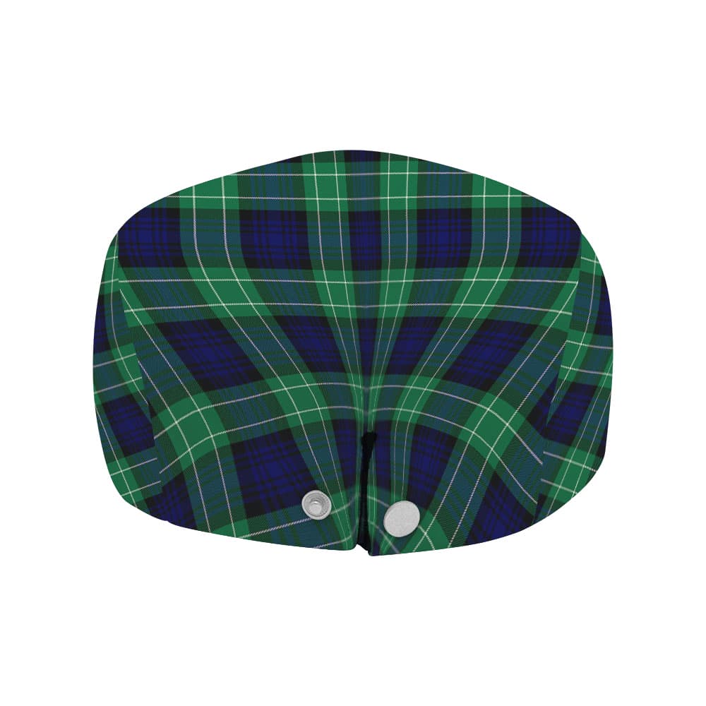 Scottish Abercrombie Tartan Flat Cap - Image 4