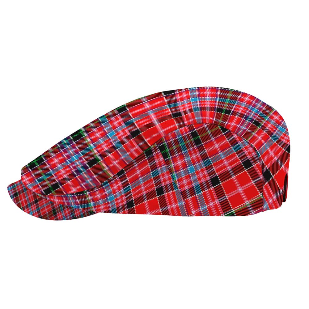 Scottish Aberdeen District Tartan Flat Cap - Image 3