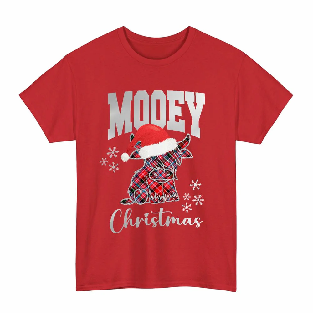 Scottish Aberdeen District Clan Tartan Unisex T-Shirt - Mooey Christmas - Image 3