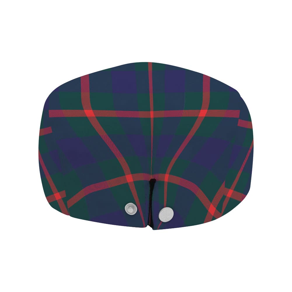 Scottish Agnew Modern Tartan Flat Cap - Image 4