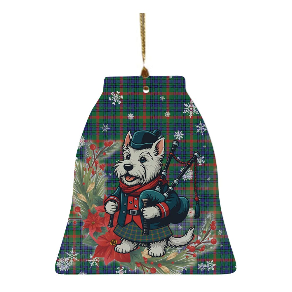 Scottish Aiton Tartan Ceramic Ornament Cute Scottish Terrier Dog - Image 4