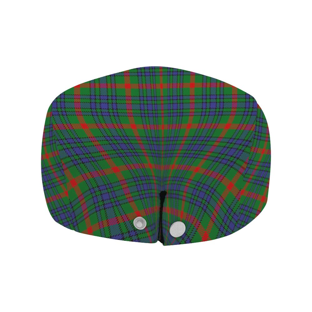 Scottish Aiton Tartan Flat Cap - Image 4