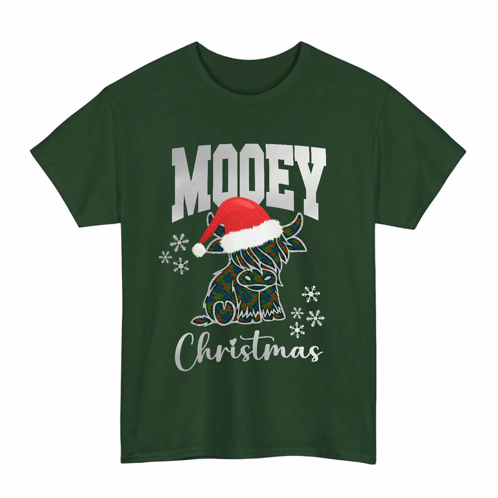 Scottish Aiton Clan Tartan Unisex T-Shirt - Mooey Christmas - Image 6