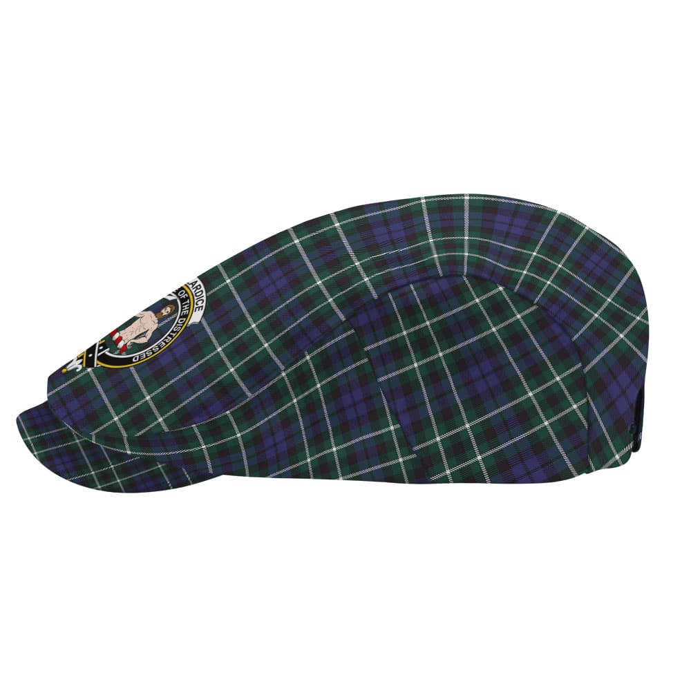 Scottish Allardice Clan Badge Tartan Flat Cap - Image 3