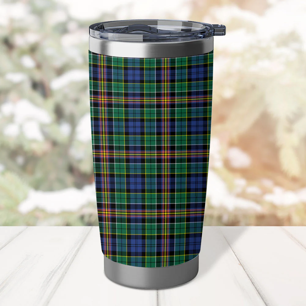 Scottish Allison Clan Badge Tartan Tumbler - Image 3