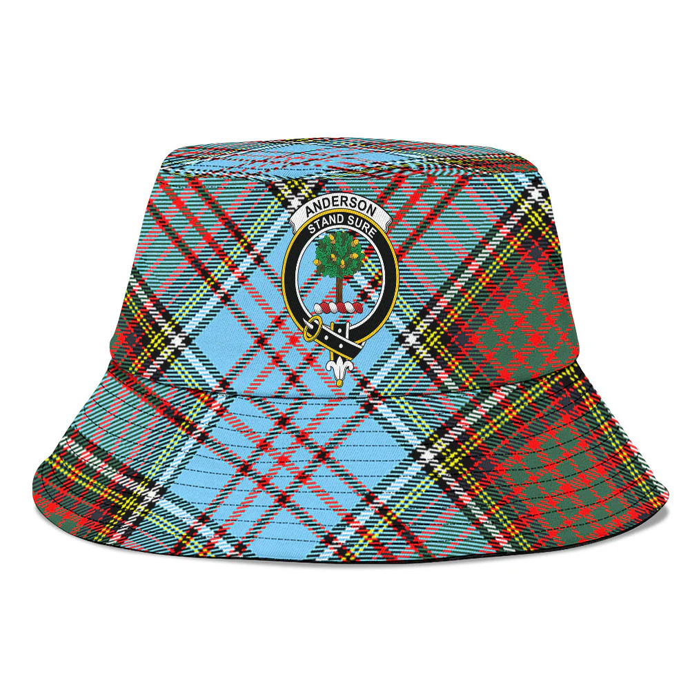 Scottish Anderson Ancient Clan Badge Tartan Bucket Hat - Image 2
