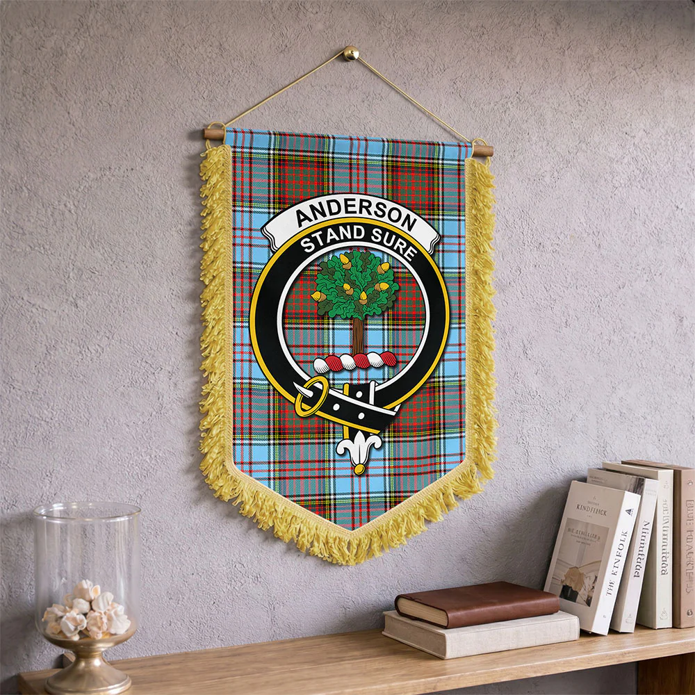 Scottish Anderson Ancient Clan Badge Tartan Wall Hanging Banner - Image 2
