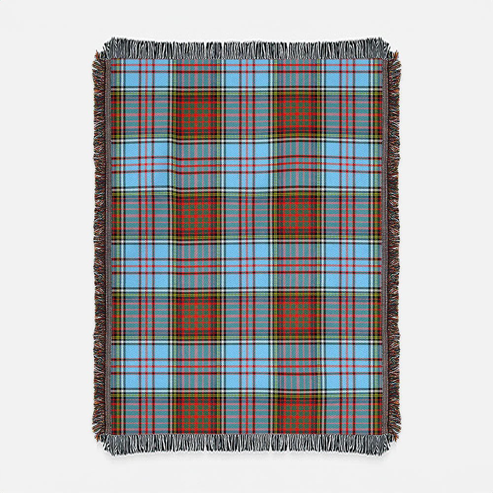 Scottish Anderson Ancient Clan Badge Tartan Woven Blanket