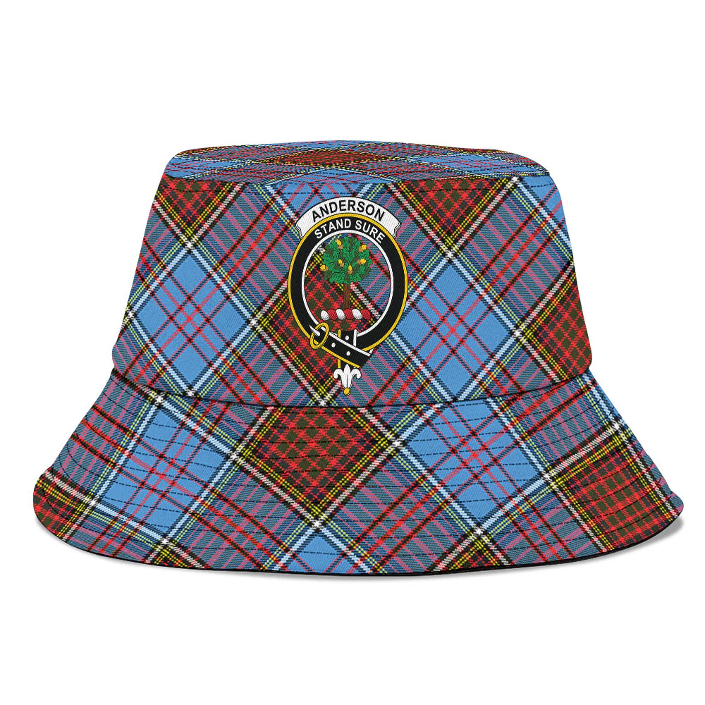 Scottish Anderson Modern Clan Badge Tartan Bucket Hat - Image 2