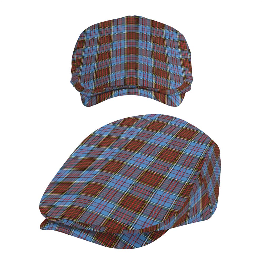 Scottish Anderson Modern Tartan Flat Cap - Image 5