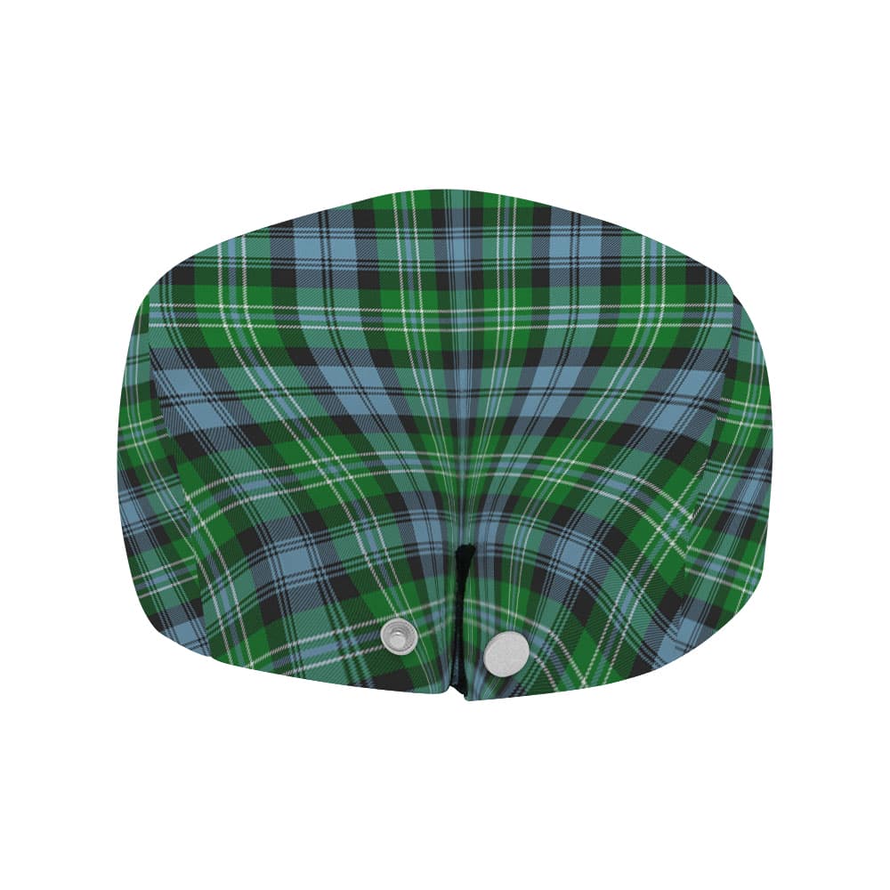 Scottish Arbuthnot Ancient Tartan Flat Cap - Image 4