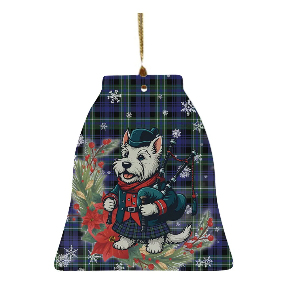 Scottish Arbuthnot Modern Tartan Ceramic Ornament Cute Scottish Terrier Dog - Image 4