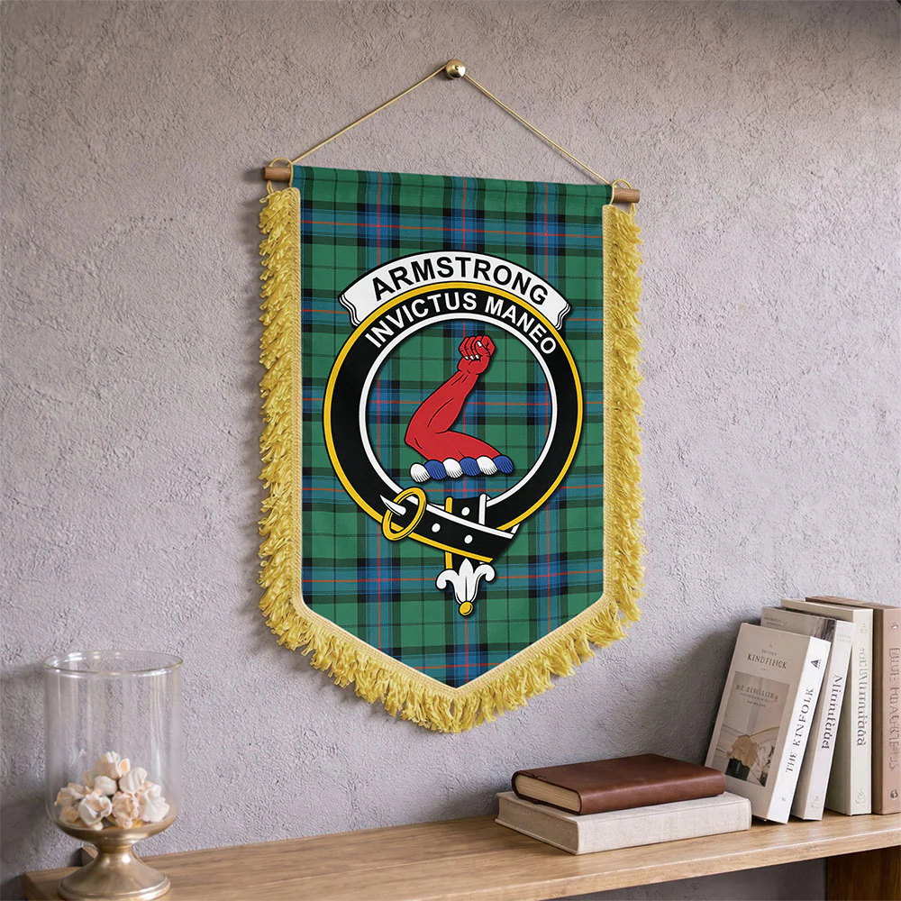 Scottish Armstrong Ancient Clan Badge Tartan Wall Hanging Banner - Image 2