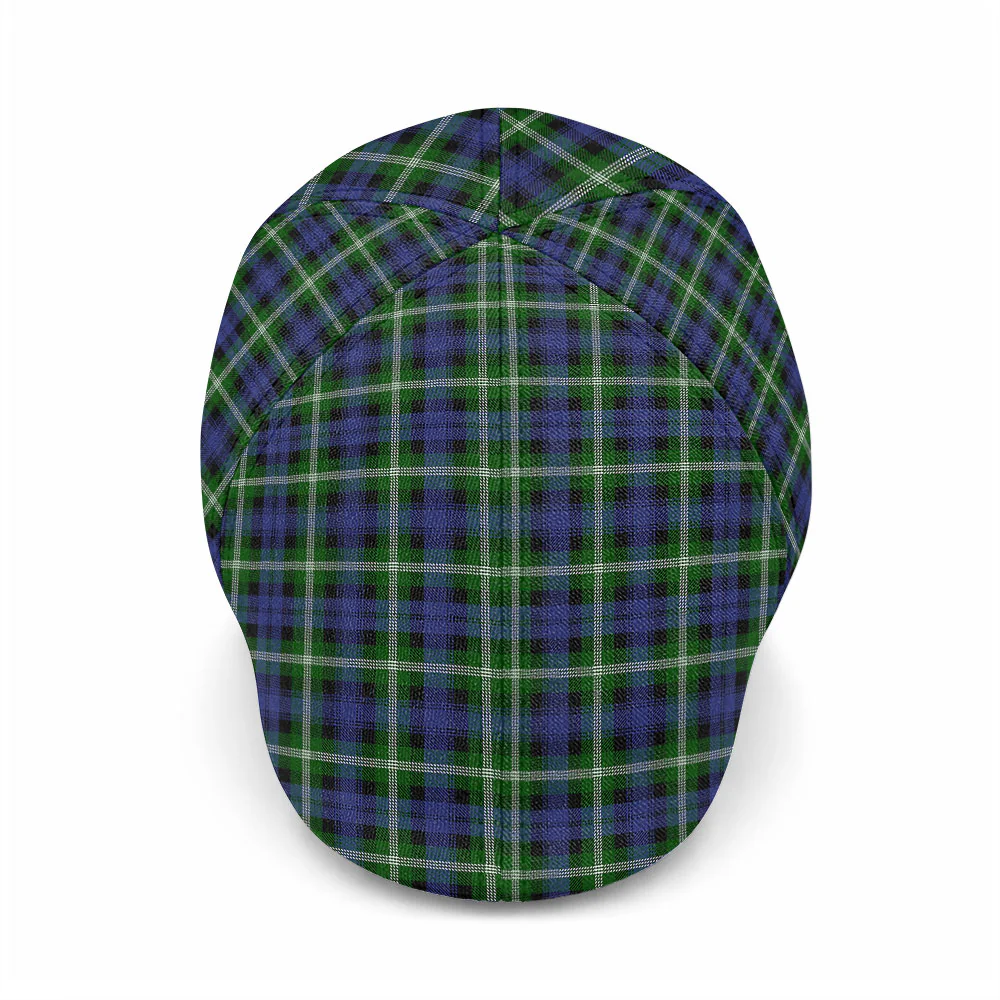 Scottish Baillie Modern Clan Badge Tartan Ivy Cap - Image 2