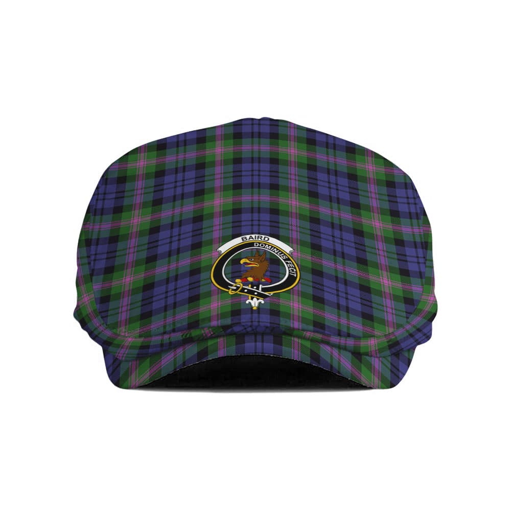 Scottish Baird Clan Badge Tartan Flat Cap