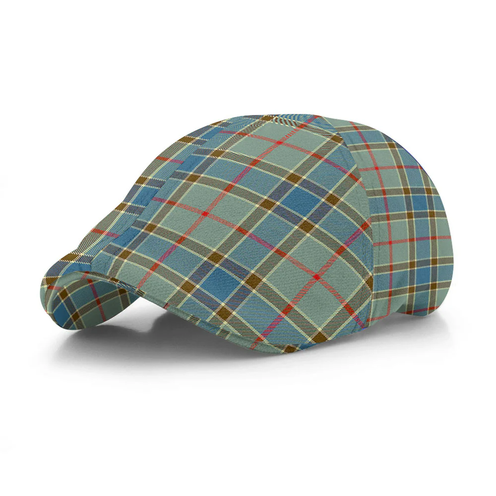 Scottish Balfour Blue Clan Badge Tartan Ivy Cap